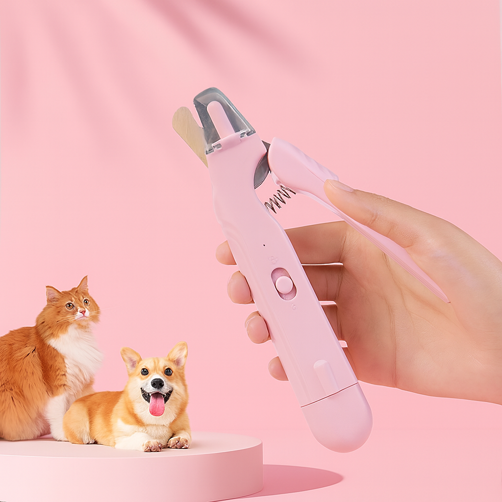NailWhiz 2-in-1 Pet Nail Clipper & Grinder