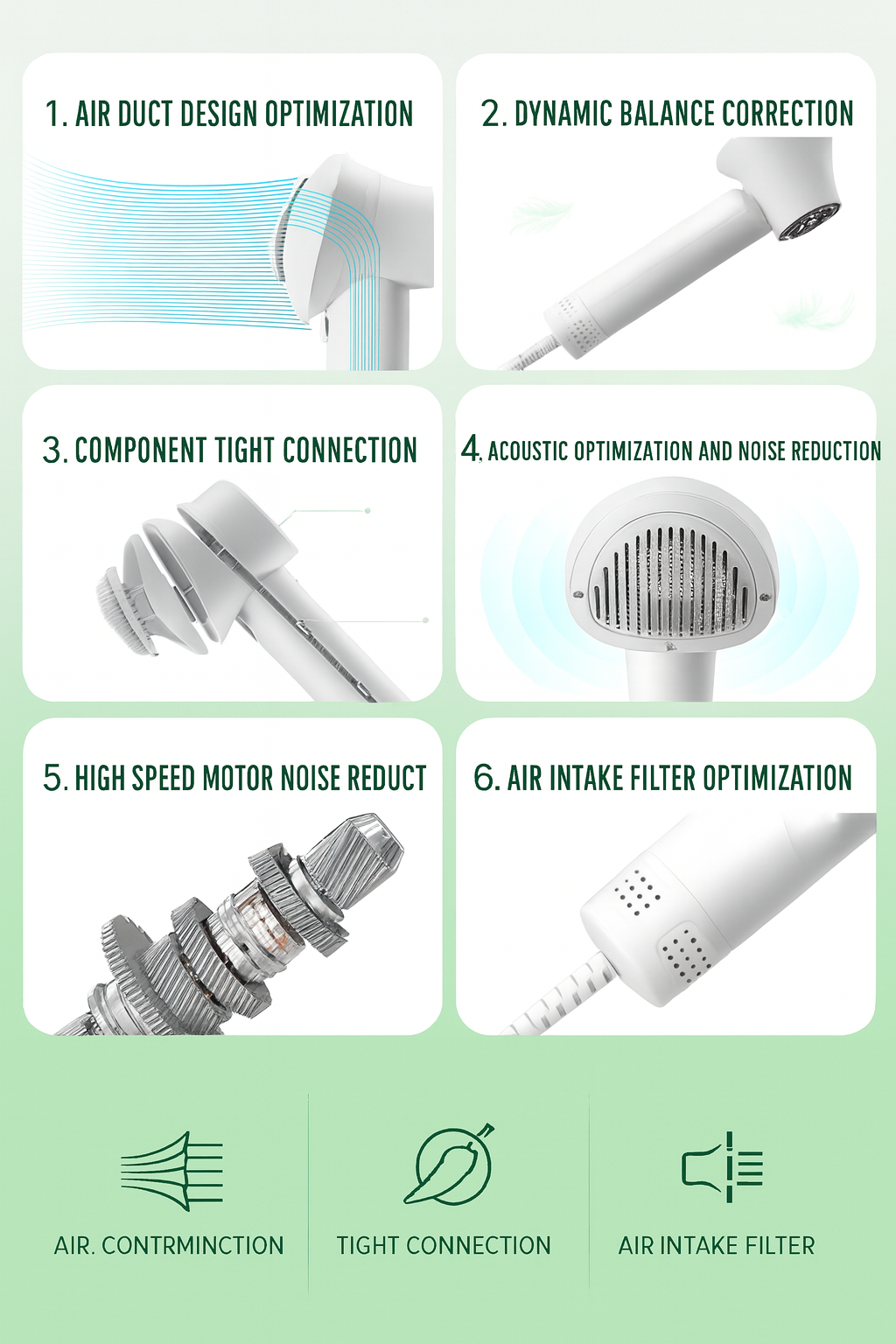 FluffBreeze Pet Hair Dryer & Grooming Brush