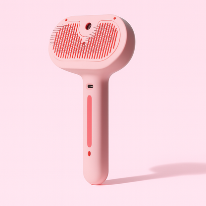 PuffSnuggle Pet Grooming Steam Brush