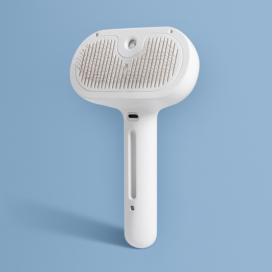 PuffSnuggle Pet Grooming Steam Brush